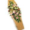 Pink Casket Spray