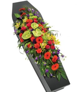 Vibrant Casket Spray