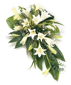 Single Ended Lily Spray