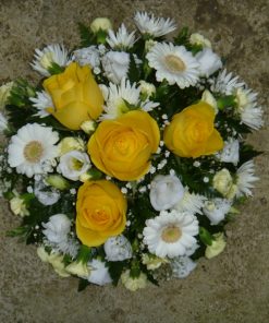 Yellow and White Posy